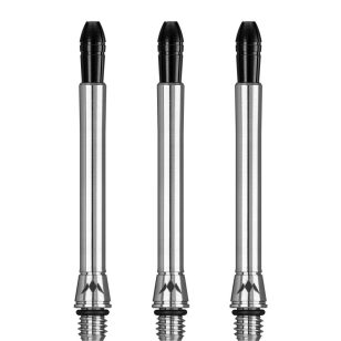 Tija darts Mission Titan Fox, titanium, argintiu marimea, negru top preschimbabil, medium, 35mm