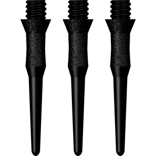 Varf Darts plastic Mission, Titan drift, negru, 50 buc