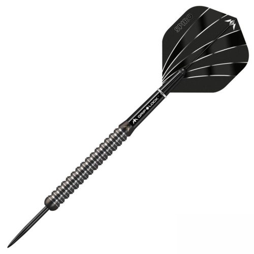 Sageti darts Mission steel Spiro 25g, M1, straight, 90% tungsten