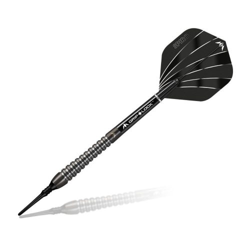 Sageti darts Mission soft Spiro 20g, M1, straight, 90% tungsten