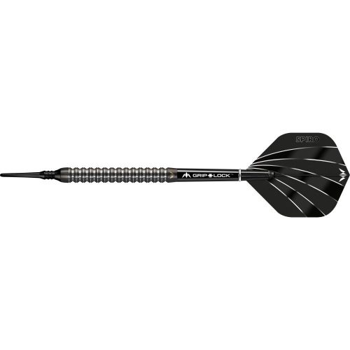 Sageti darts Mission soft Spiro 20g, M1, straight, 90% tungsten