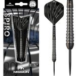 Sageti darts Mission steel Spiro 24g, M2,curved, 90% tungsten