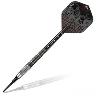 Sageti darts Mission soft Makara M2, 18g tapered, 90% tungsten