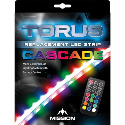 Banda led multicolora pentru iluminatorul Mission Torus, cu telecomanda