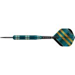 Sageti darts Mission steel Solace M2, 23g alama, albastru si verde 