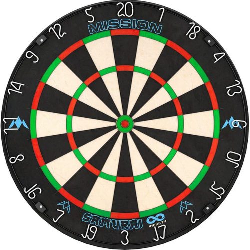 Board de darts Mission Samurai Infinity, professional level