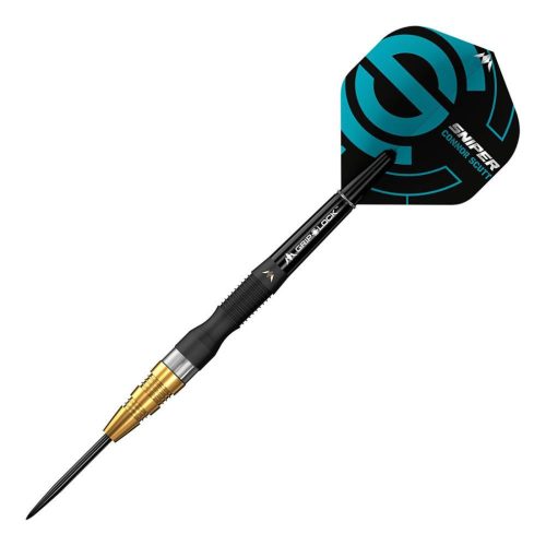 Set sageti darts Mission steel Connor Scutt Sniper PVD 24g, 95% wolfram