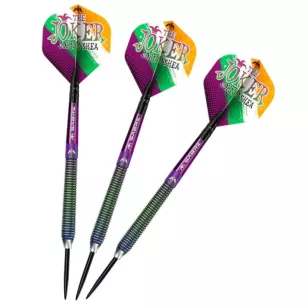 Set sageti darts Mission steel John O Shea The Joker, Coral PVD 22g, 95% wolfram