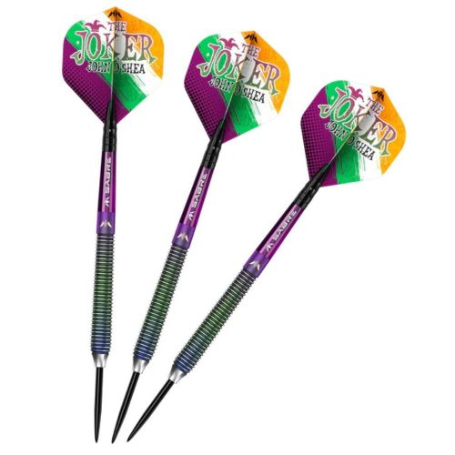 Set sageti darts Mission steel John O Shea The Joker, Coral PVD 22g, 95% wolfram