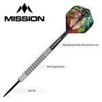 Set darts Mission steel Dominik Grüllich 23,5g, 95% wolfram