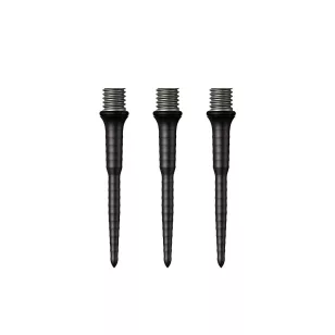 Varf de darts cu filet Mission Titan Ripple 30mm negru