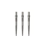 Varf darts steel Mission Sniper Lunar FS 28mm argintiu