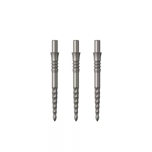 Varf darts steel Mission Sniper Lunar FS 28mm argintiu