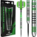 Set darts steel Mission Graham Hall 22g 90% wolfram