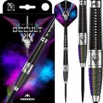 Set darts steel Mission Occult PVD, 23g 90% wolfram