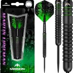 Set darts steel Mission Martin Lukeman Smash 25g 90% wolfram
