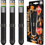 Set Darts steel Mission Dylan Slevin Oceans Black Titanium 23g, 90% wolfram