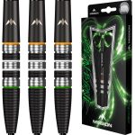 Set Darts steel Mission Robyn Byrne Black Titanium 23g, 90% wolfram