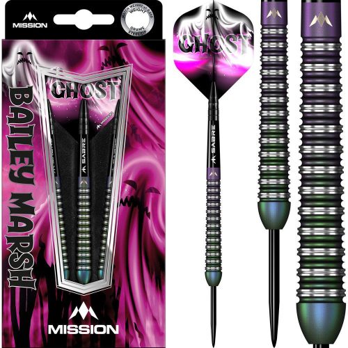 Set Darts steel Mission Bailey Marsh Ghost Coral PVD 23g 90% wolfram