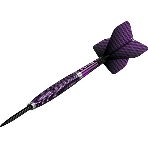 Set Darts steel Mission Chloe OBrien Electro Purple 23g 95% wolfram