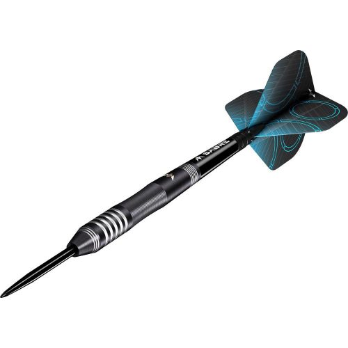 Set darts steel Mission Precision Black PVD, 23g, 90% wolfram