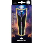 Set darts Mission steel Celestial 25g, 95% tungsten.