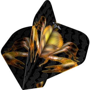 Fluturas darts Mission Scorpion, No2, standard, 100 microni