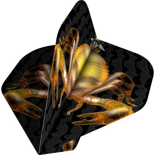 Fluturas darts Mission Scorpion, No2, standard, 100 microni