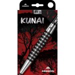 Set sageti darts steel Mission Kunai 25g, 95% wolfram