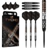   Set sageti darts Mission Steel Tycho 22g – negru-bronz, 95% wolfram