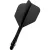 Fluturas si tija darts Mission Force 90 Vortex negru, fluturas No6 si tija medie
