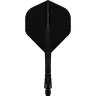 Fluturas si tija darts Mission Force 90 Vortex negru, Fluturas No2 si tija medie
