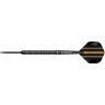 Set darts Mission steel Mike De Decker, negru-auriu PVD, 22g, 95% tungsten