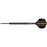 Set darts Mission steel Mike De Decker, negru-auriu PVD, 24g, 95% tungsten