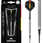 Set darts Mission soft Mike De Decker 20g, 95% wolfram