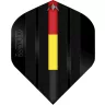 Fluturasi darts Mission Mike De Decker, negru, No2, standard, 100 microni