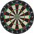 Tinta darts din sisal Mission Samurai 4 – calitate de competitie, sarma alba ascutita