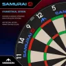   Tinta darts sisal -  Mission Samurai 4 - cu sarma ascutita neagra