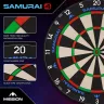   Tinta darts sisal -  Mission Samurai 4 - cu sarma ascutita neagra