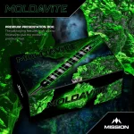 Set sageti darts steel Mission Moldavite 23g, 95% wolfram