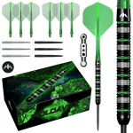 Set sageti darts steel Mission Moldavite 25g, 95% wolfram