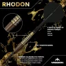 Set sageti darts steel Mission Rhodon 21g, 95% wolfram