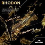 Set sageti darts steel Mission Rhodon 21g, 95% wolfram