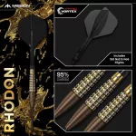 Set sageti darts steel Mission Rhodon 21g, 95% wolfram