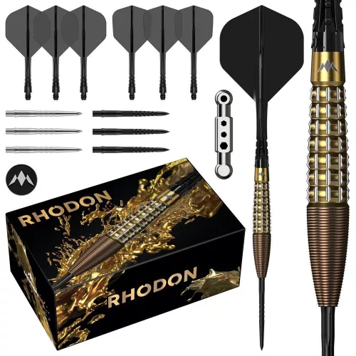 Set sageti darts steel mission Rhodon 25g, 95% wolfram