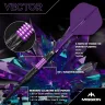 Set sageti darts steel Mission Vector 24g, 95% wolfram