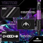 Set sageti darts steel Mission Vector 24g, 95% wolfram