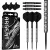 Set sageti darts steel Mission Argent 22g, 90% wolfram