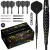 Set darts steel Mission Black Opal 24g, 95% wolfram