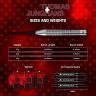 Set sageti darts Mission Thomas Junghansen 21g, 90% wolfram